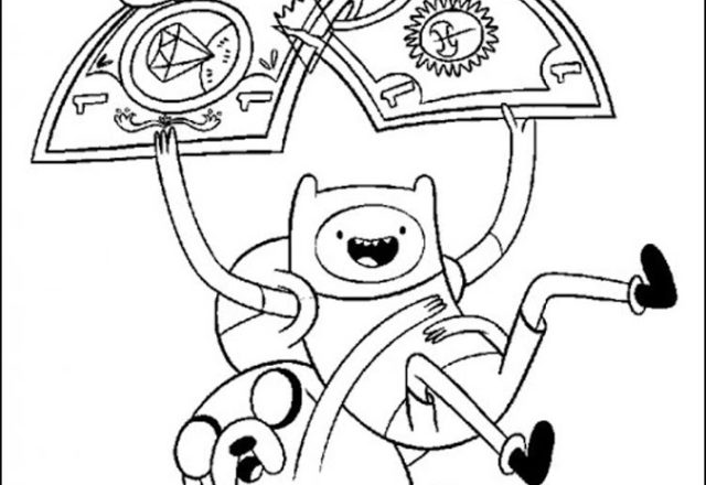 Adventure Time disegni da colorare (39)