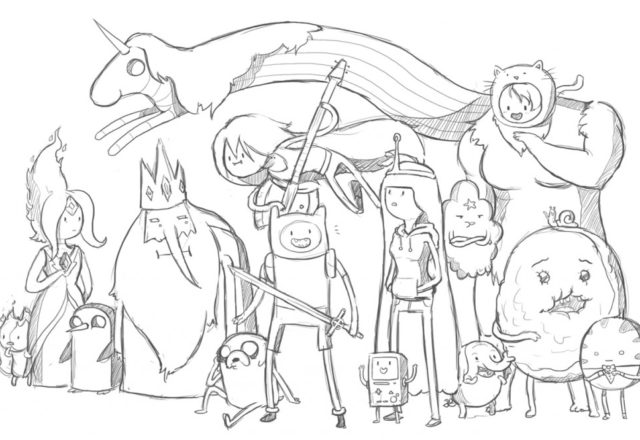 Adventure Time disegni da colorare (41)