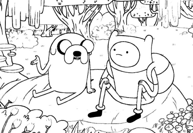 Adventure Time disegni da colorare (8)