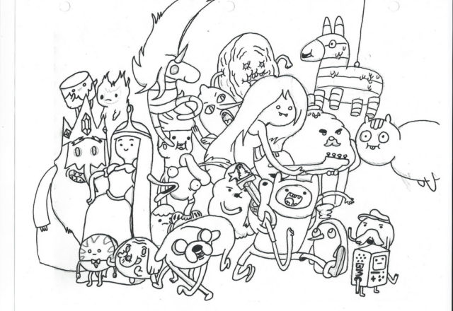 Adventure Time disegni da colorare (9)