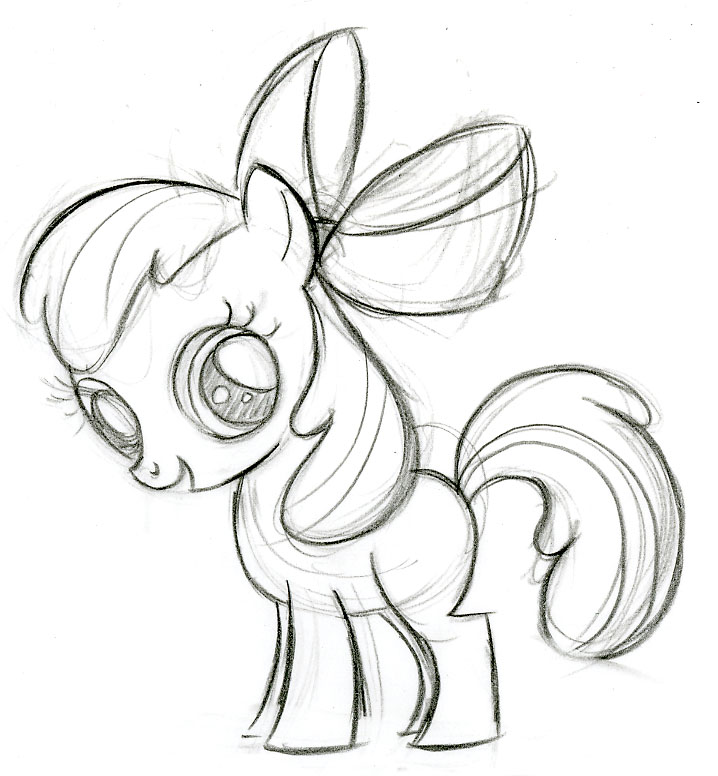 Apple Bloom disegni da colorare gratis