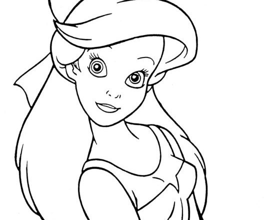 Ariel 9 disegni da colorare gratis