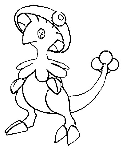 Breloom disegno da colorare Pokemon