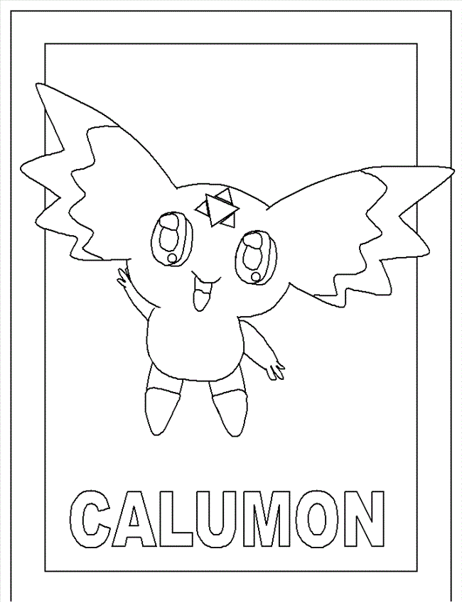 Calumon disegni gratis da colorare