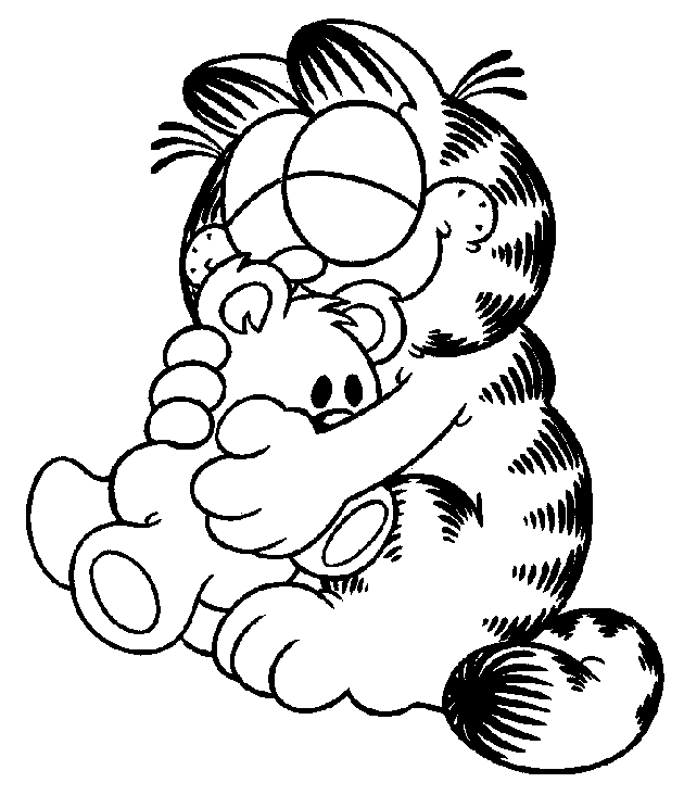 Disegni da colorare Garfield