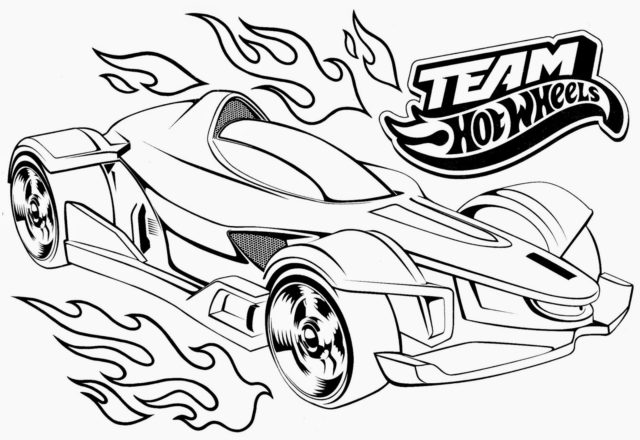 Disegni da colorare Hot Wheels (63)