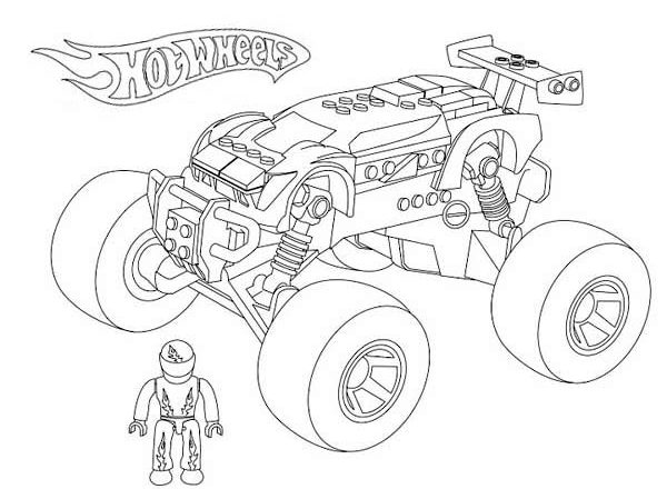 Disegni da colorare Hot Wheels (70)