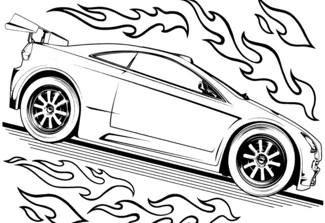 Disegni da colorare Hot Wheels (74)