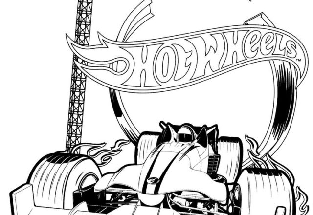 Disegni da colorare Hot Wheels (77)