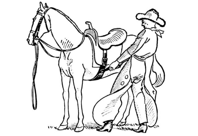 Disegni gratuiti dei cowboys