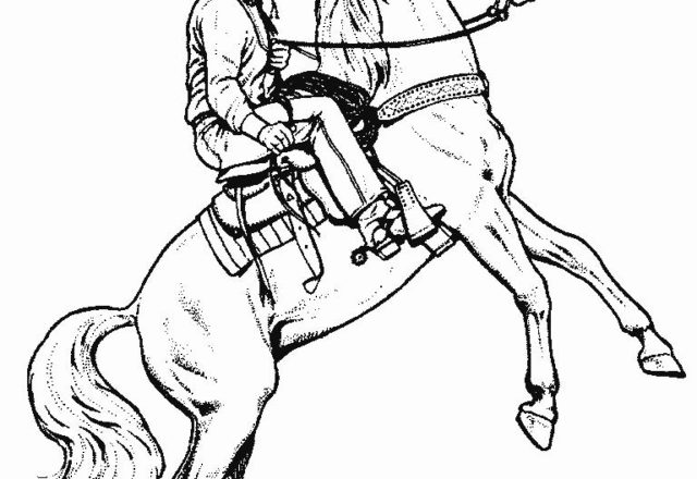 Disegno realistico dei cowboys 4