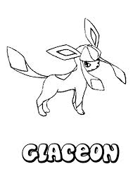 Glaceon da colorare Pokemon