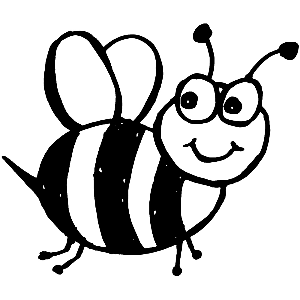 Grande ape sorridente disegno da colorare