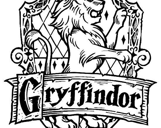 Grifondoro stemma logo casa di Hogwarts Harry Potter da colorare Archivi -  disegni da colorare e stampare gratis immagini per bambini Disney