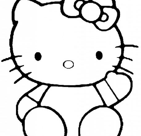 Hello Kitty disegni da colorare gratis