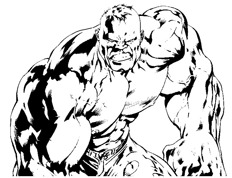 Hulk Da Colorare 70 • Disegni Da Colorare