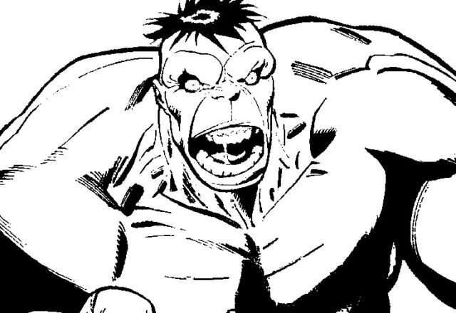 Hulk da colorare (72)