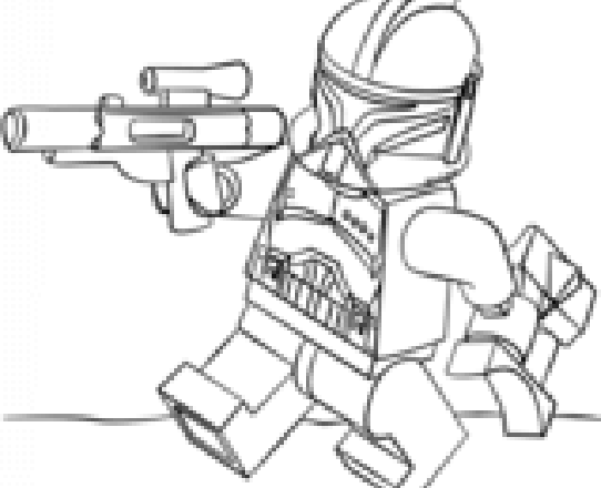 Lego Boba Fett disegni da colorare gratis