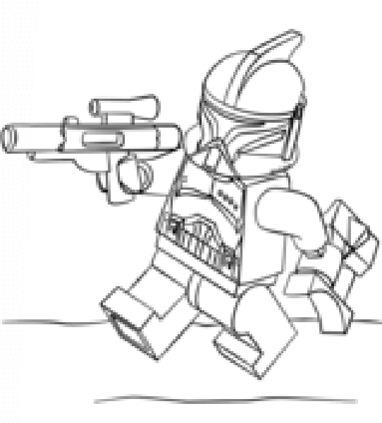 Lego Boba Fett disegni da colorare gratis