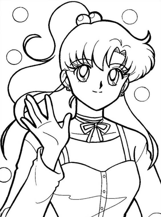 Makoto Kino Sailor Jupiter Morea disegni da colorare Sailor Moon