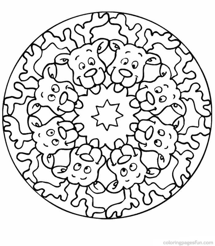 Disegno da colorare Mandala - Disegni Da Colorare E Stampare Gratis - Imm.  30874