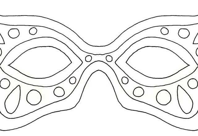 Maschera di Carnevale per bambine