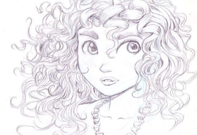 Merida disegno disegni da colorare gratis