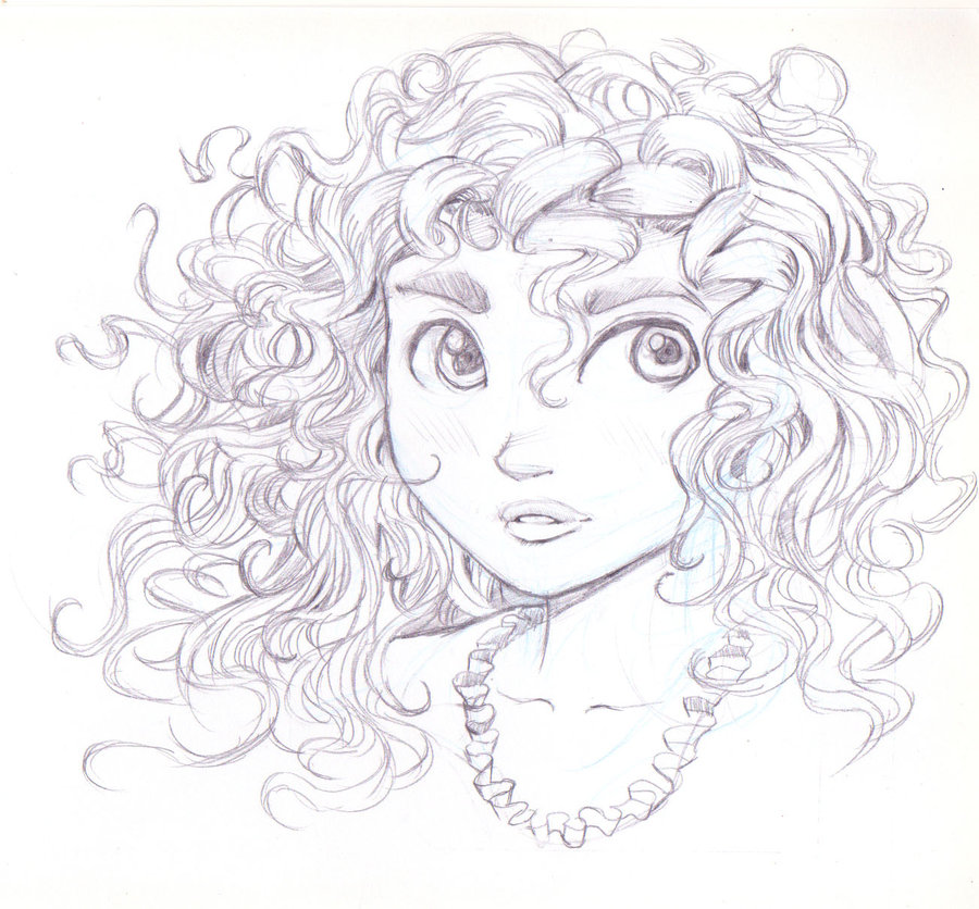 Merida disegno disegni da colorare gratis