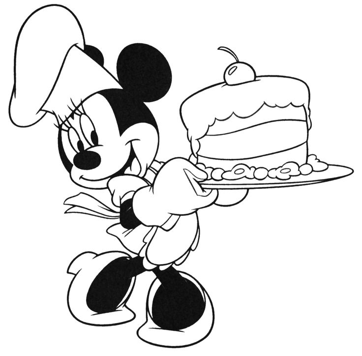 Minnie prepara una torta deliziosa