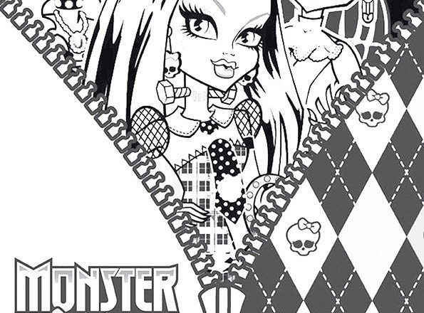 Monster High con zipdisegni da colorare gratis