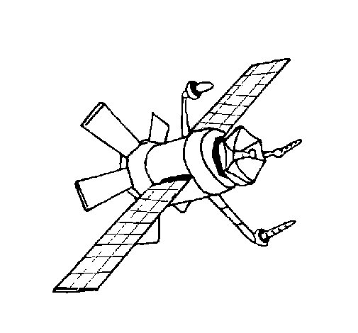 Navicelle Spaziali e Astronavi disegni da colorare gratis (50)