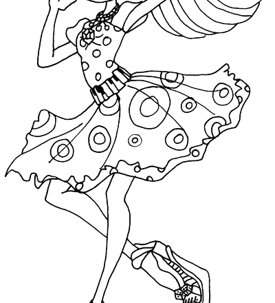 Operetta 3 Monster High disegni da colorare gratis