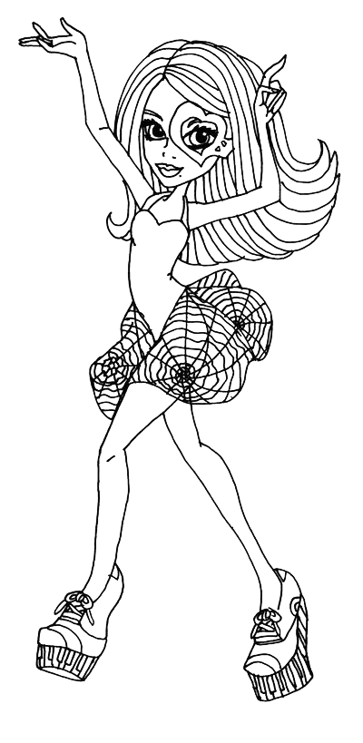 Operetta ballerina disegni da colorare gratis