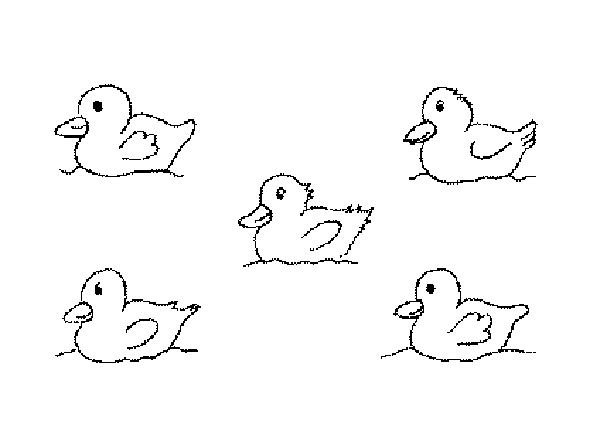 Papere paperelle disegni da colorare gratis animali (79)