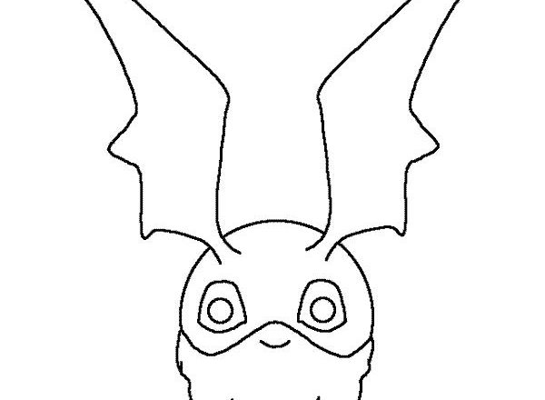 Patamon disegni da colorare gratis-01