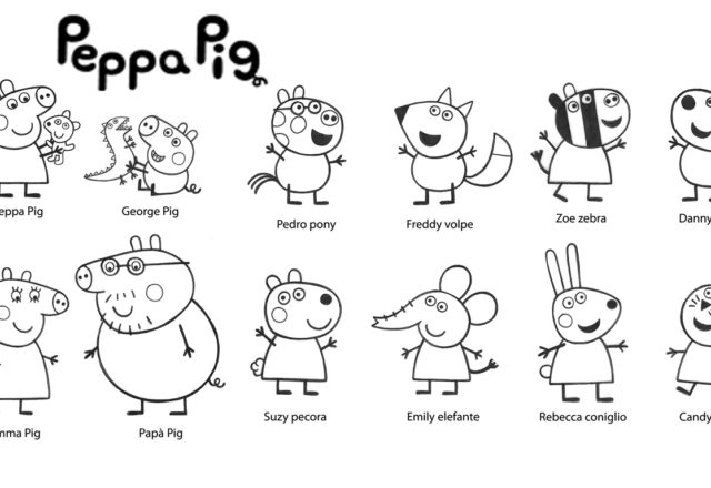 Peppa Pig Archivi - Pagina 6 di 7 - disegni da colorare e stampare