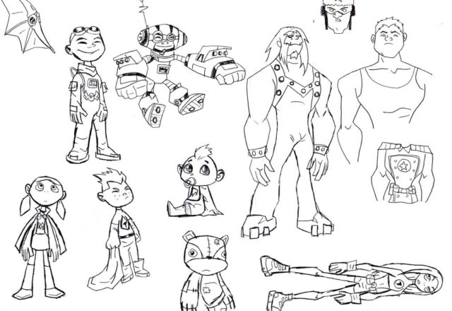 Personaggi teen titans disegni da colorare gratis