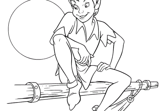 Peter Pan disegni da colorare gratis