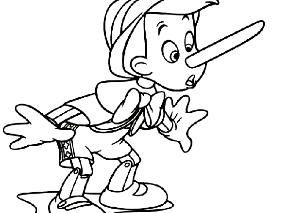 Pinocchio 3 disegni da colorare gratis