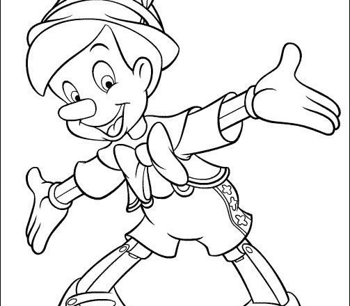 Pinocchio 6 disegni da colorare gratis