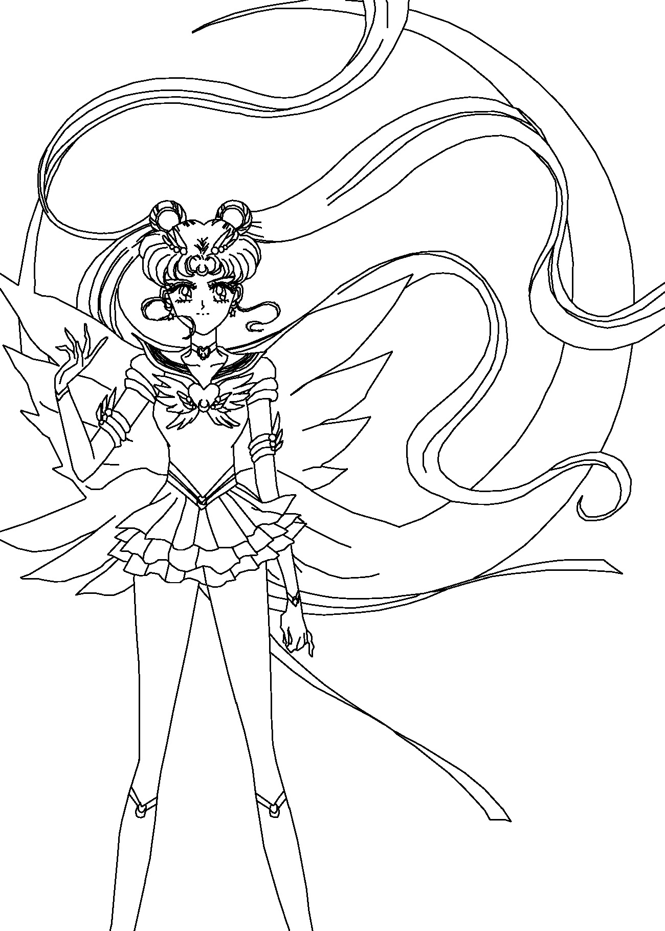 Sailor Moon disegni da colorare gratuiti