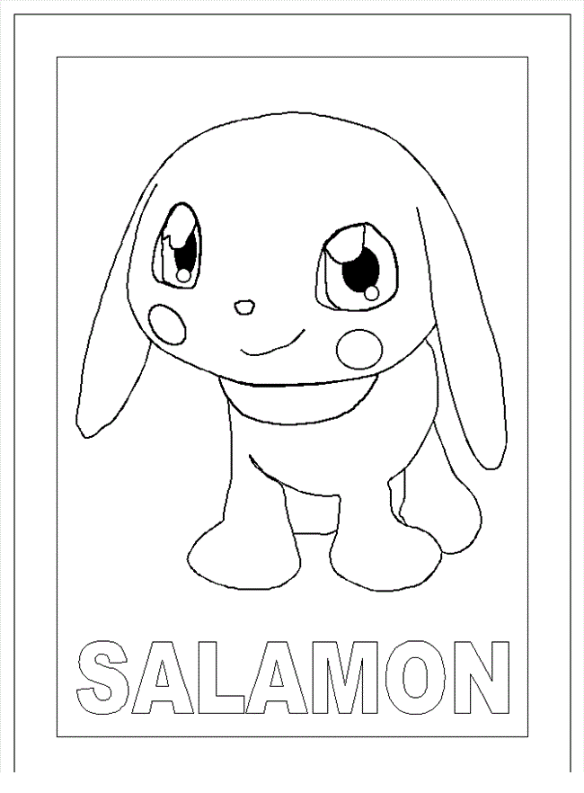 Salamon disegni gratis da colorare