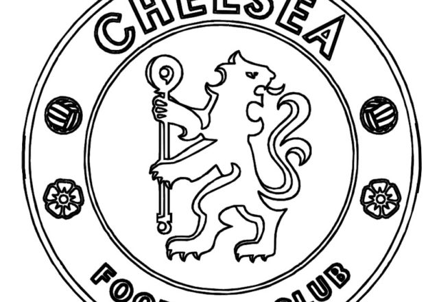 Scudetto logo calcio Chelsea disegno da colorare