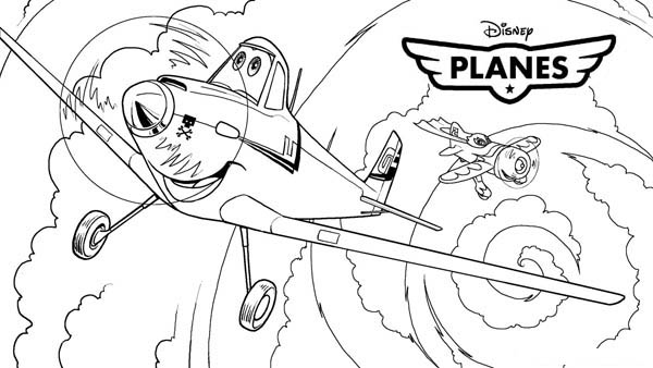 Stampa e colora DIsney Planes