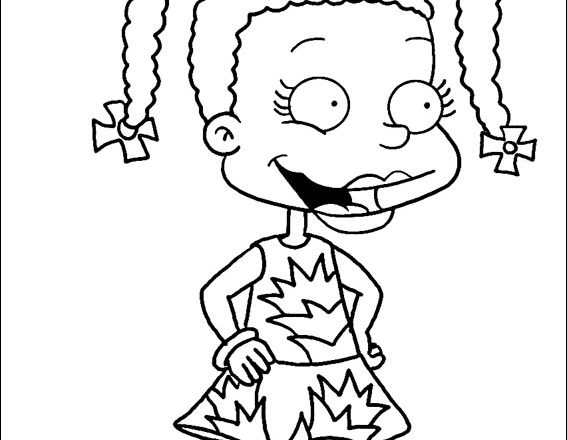 Susie I Rugrats disegno da stampare e da colorare gratis