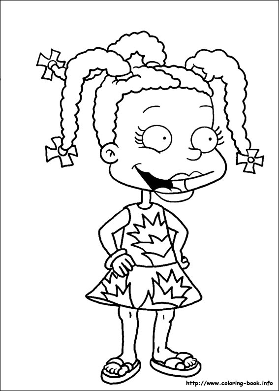 Susie I Rugrats disegno da stampare e da colorare gratis