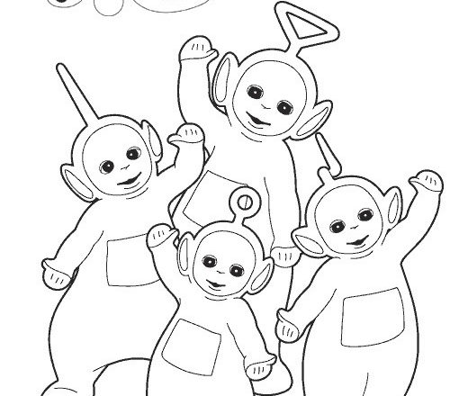 Teletubbies da stampare