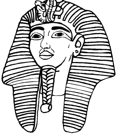 Tutankhamon disegni da colorare gratis (1)