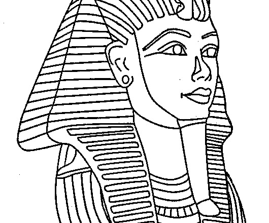 Tutankhamon disegni da colorare gratis (3)