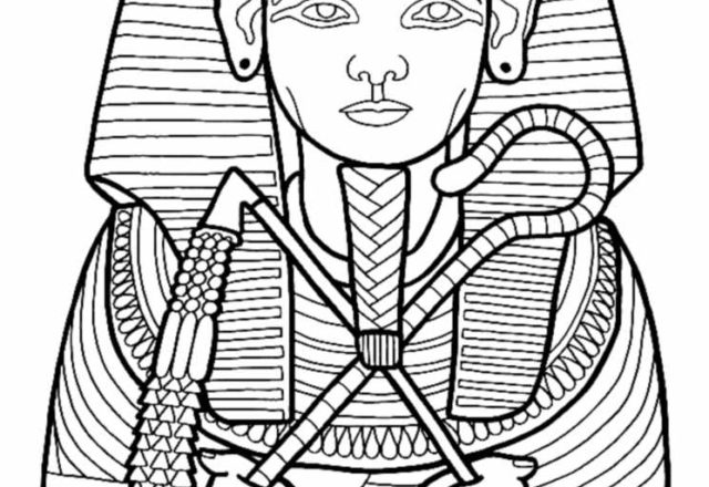 Tutankhamon disegni da colorare gratis (5)